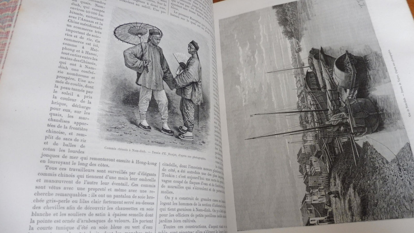 Le Tour du monde. Année 1890 (E. Charton) 1890 IRLANDE, TONKIN, SOUDAN, BORNEO..