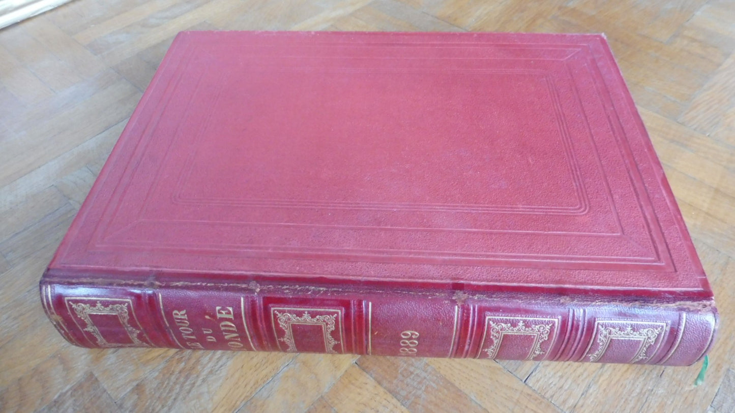 Le Tour du monde. Année 1889 (E. Charton) 1889 TONKIN, CANNIBALES, CHACO...