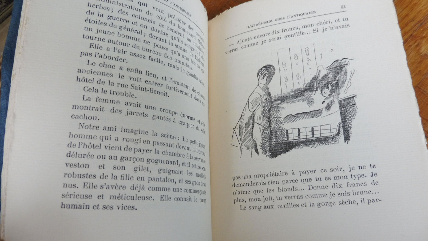 L'Après-midi chez l'antiquaire (Léo Larguier) 1922