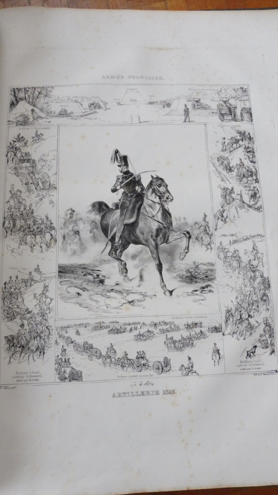 Esquisses historiques des corps de l'armée Française (Isambert) s.d. ex De Vigny