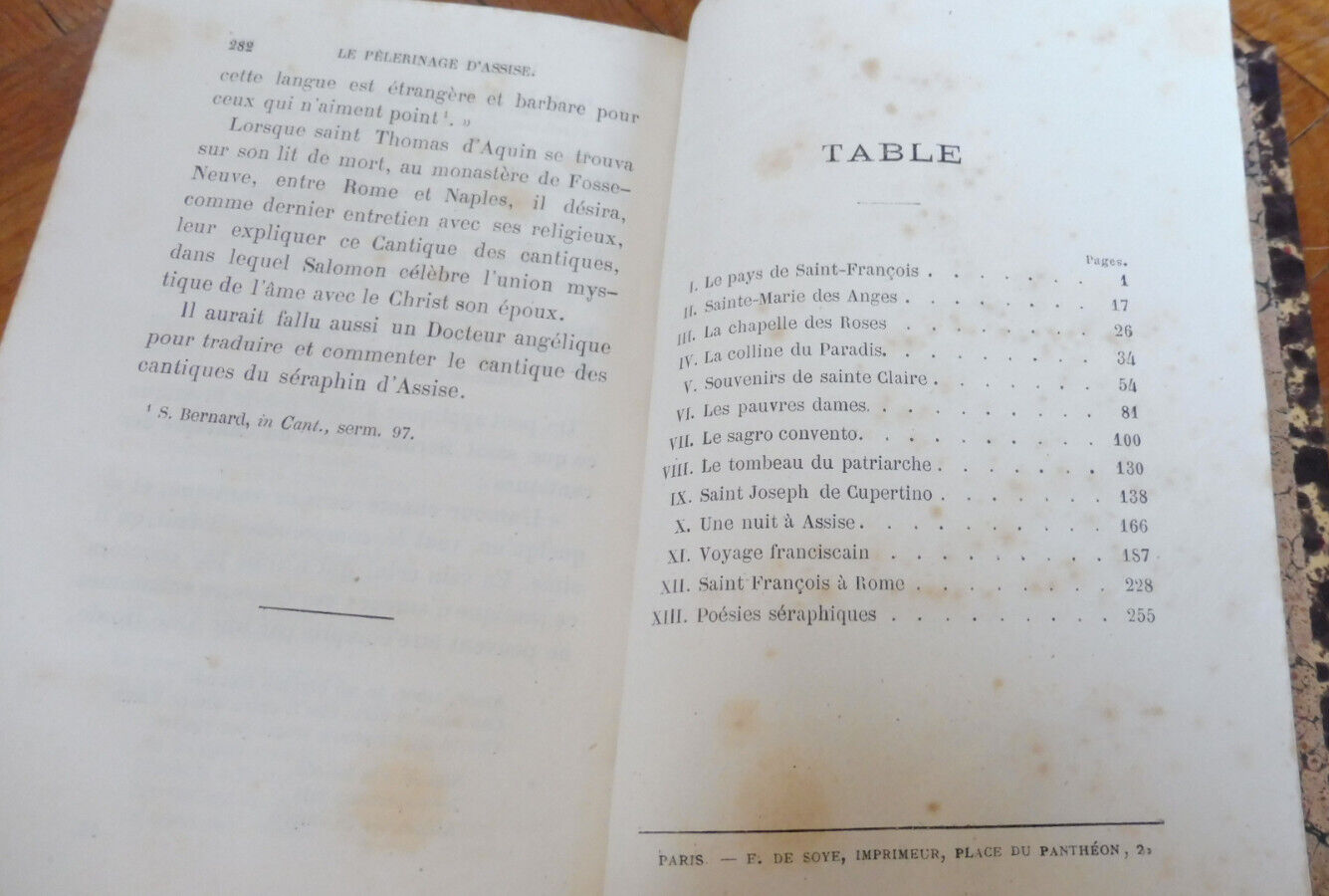 Le Pèlerinage d'Assise. Histoire de Saint François (Edmond Lafond) s.d.