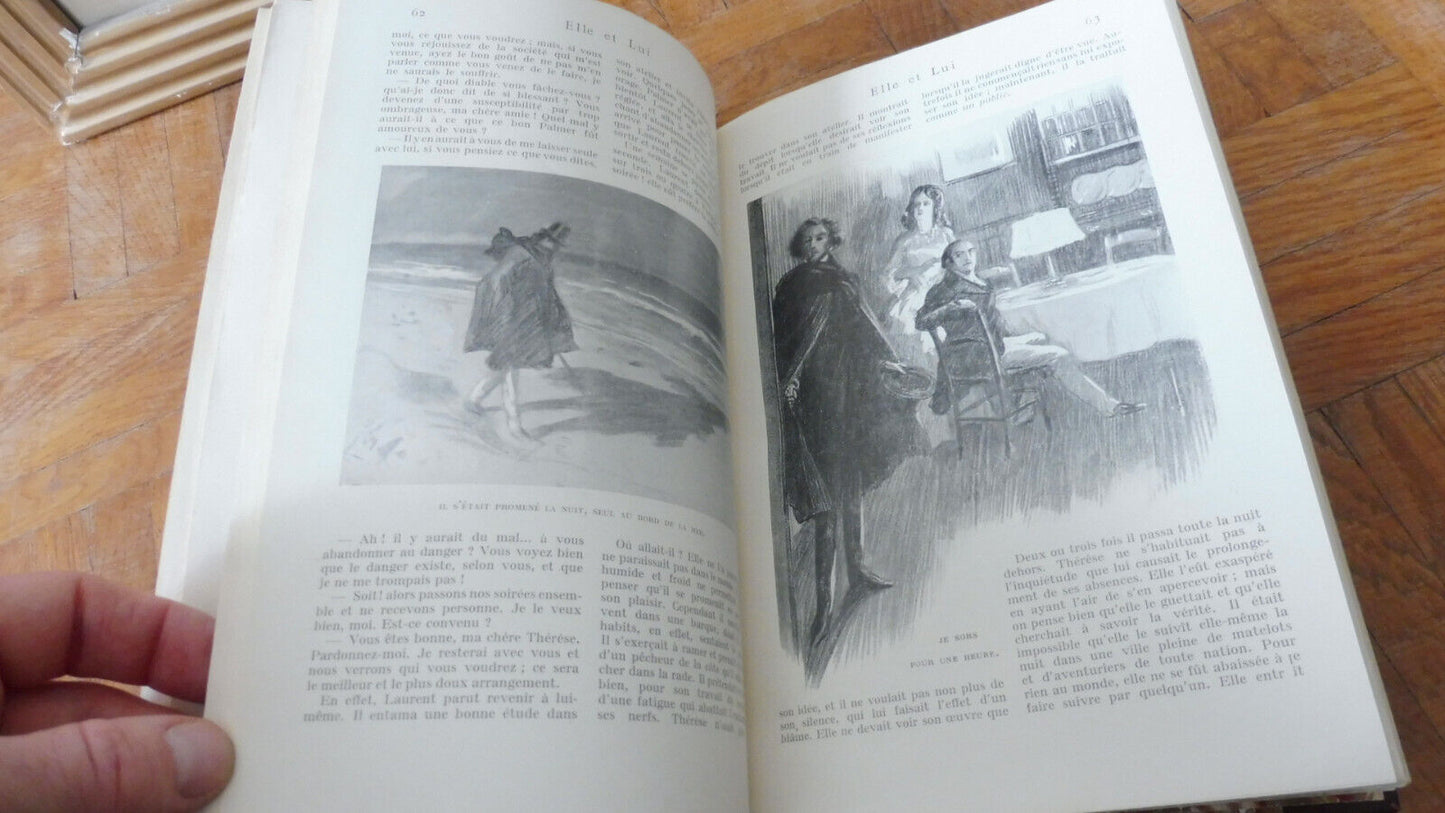 Elle et lui (George Sand) 1909 illus. Lobel-Riche