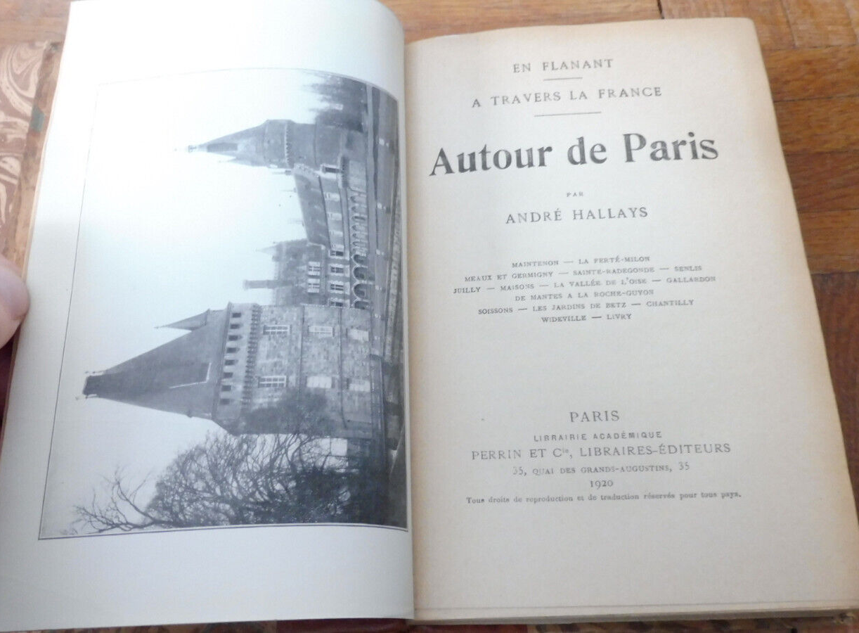 Autour de Paris (André Hallays) 1920-21 2/2
