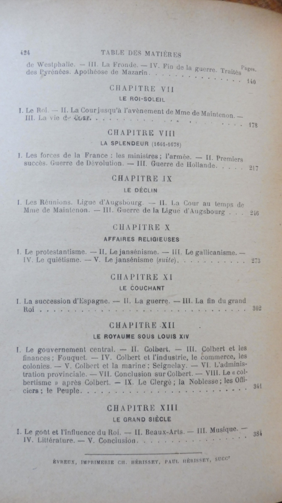 Le Grand siècle (Jacques Boulenger) 1923
