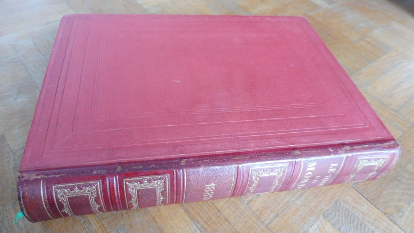 Le Tour du monde. Année 1889 (E. Charton) 1889 TONKIN, CANNIBALES, CHACO...