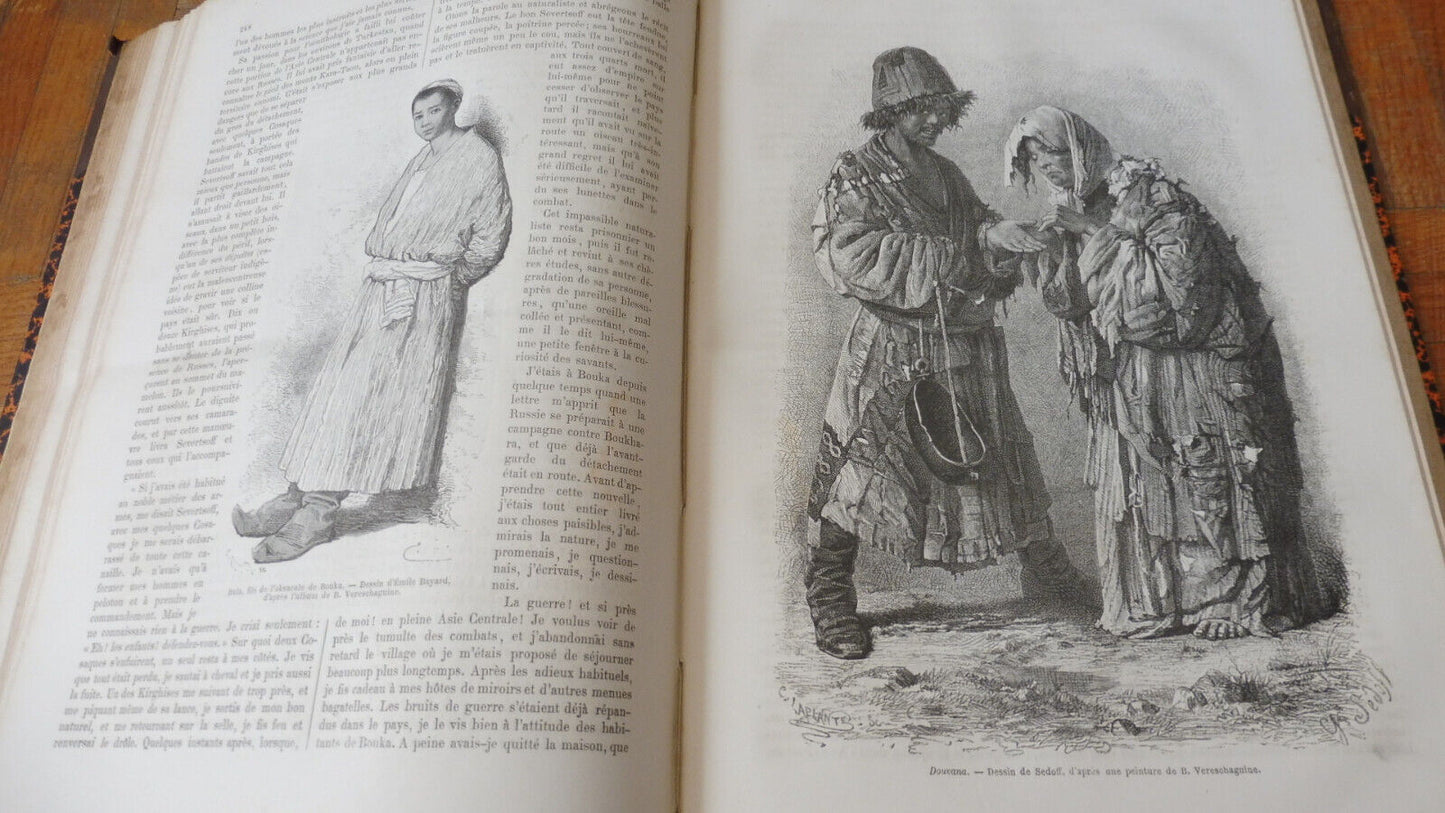 Le Tour du Monde. Année 1873 (E. Charton) 1873 2/2 GROENLAND, INDOCHINE, COREE