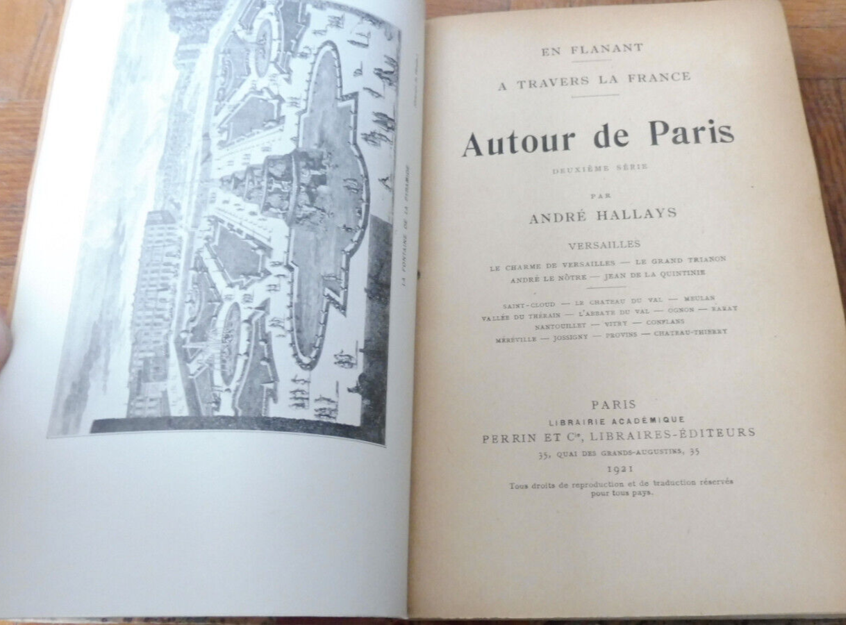 Autour de Paris (André Hallays) 1920-21 2/2