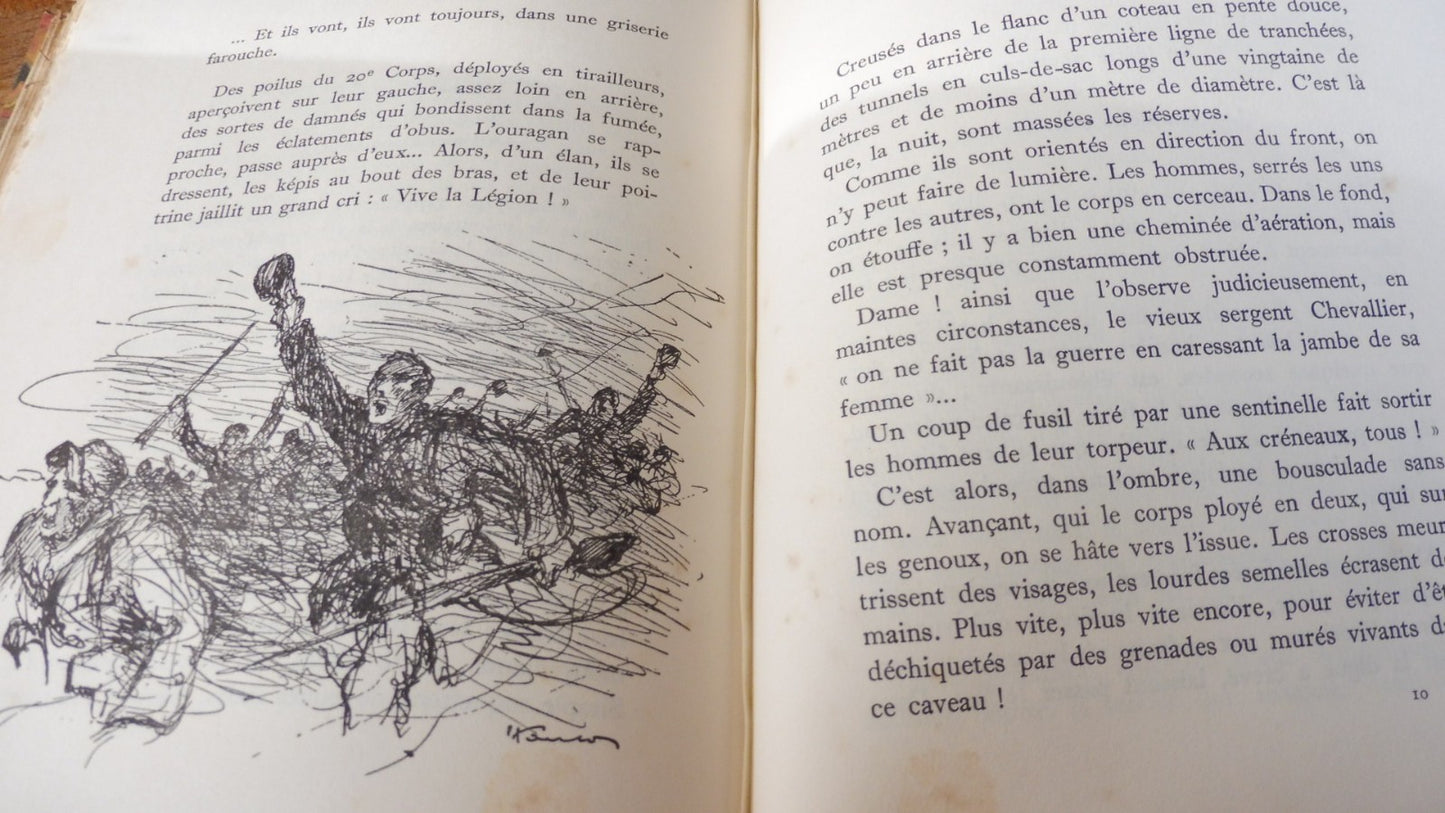Le 1er mystérieux (G.-Jean Reybaz) 1932 illus. Hautot GUERRE MONDIALE