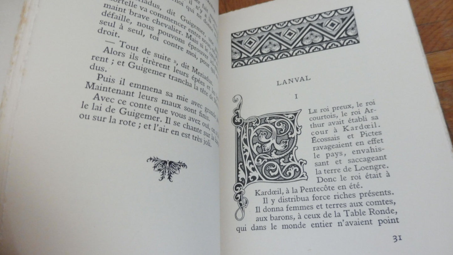Les Lais de Marie de France (Tuffrau) 1932