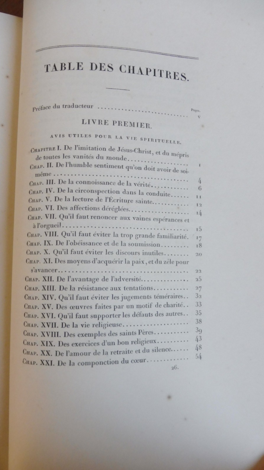 L'imitation de Jésus Christ (Rochette) 1830 RELIURE MULLER