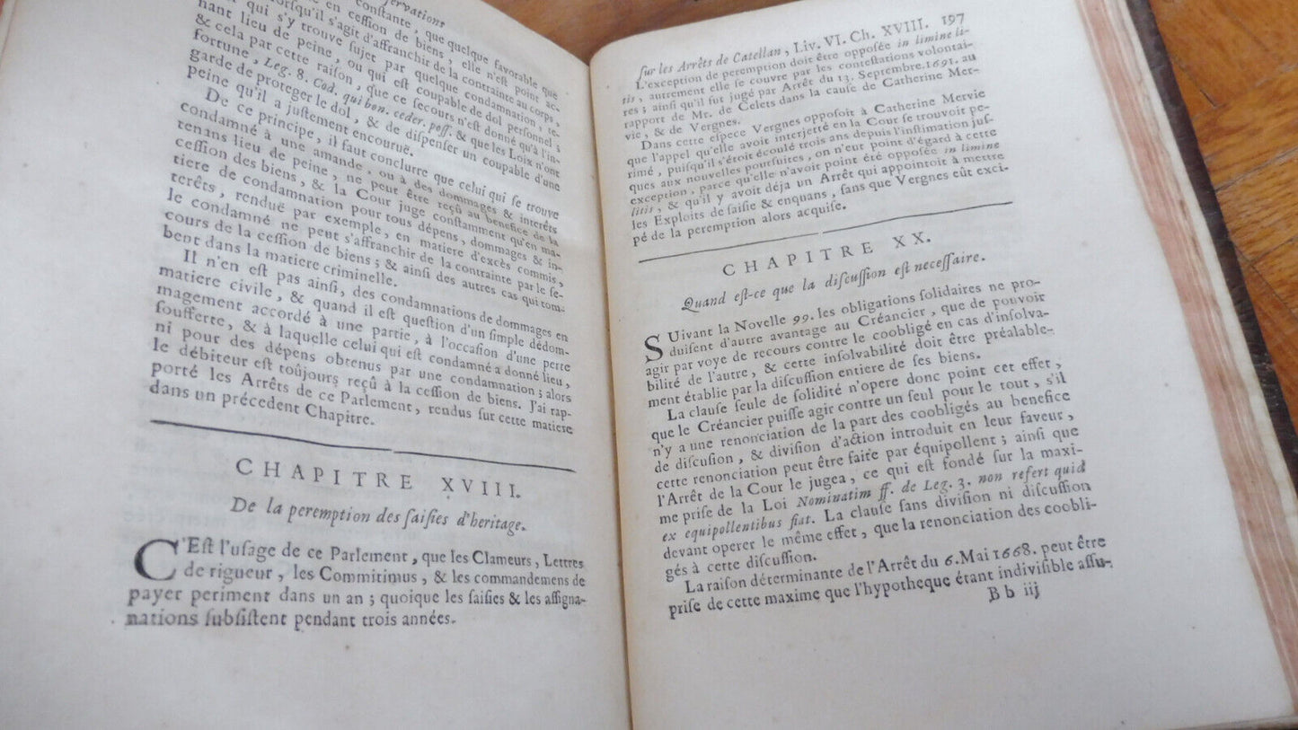 Observations sur les arrêts du parlement de Toulouse (De Catellan) 1733