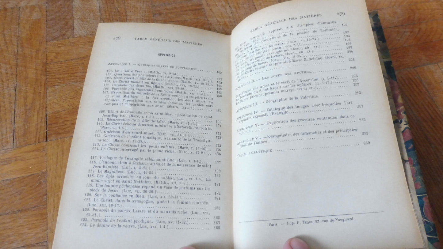 Morceaux choisis des Saints Evangiles (Broussolle) 1906