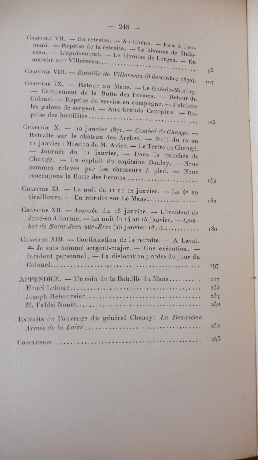 Souvenirs d'un mobile de la Sarthe (D. Erard) 1911 ENVOI