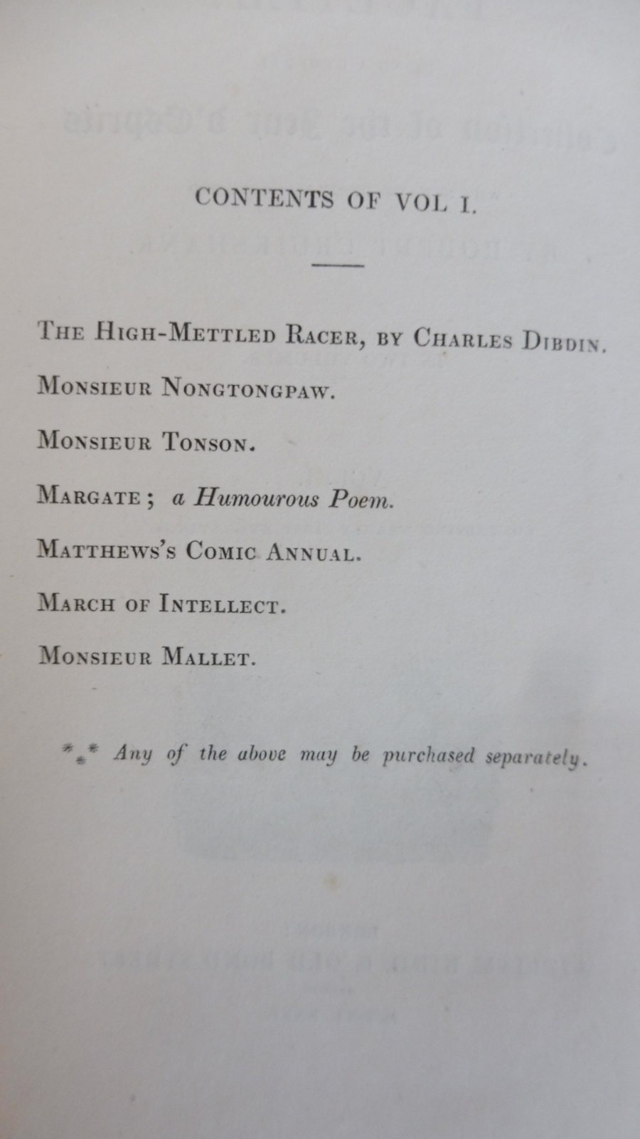 Facetiae : being en general. Collection of the jeux d'esprit (Cruikshank) 1831