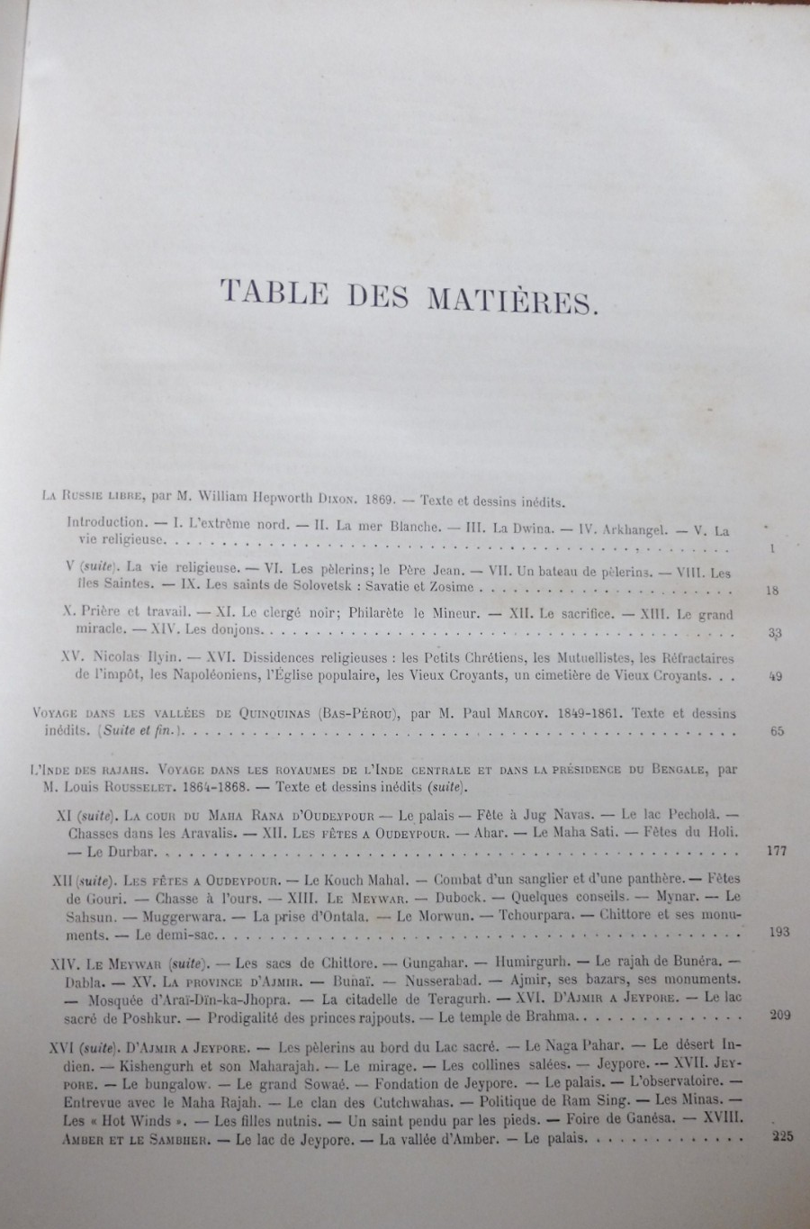 Le Tour du Monde. Année 1872 (E. Charton) 1872 2/2 INDE, INDOCHINE, RUSSIE...