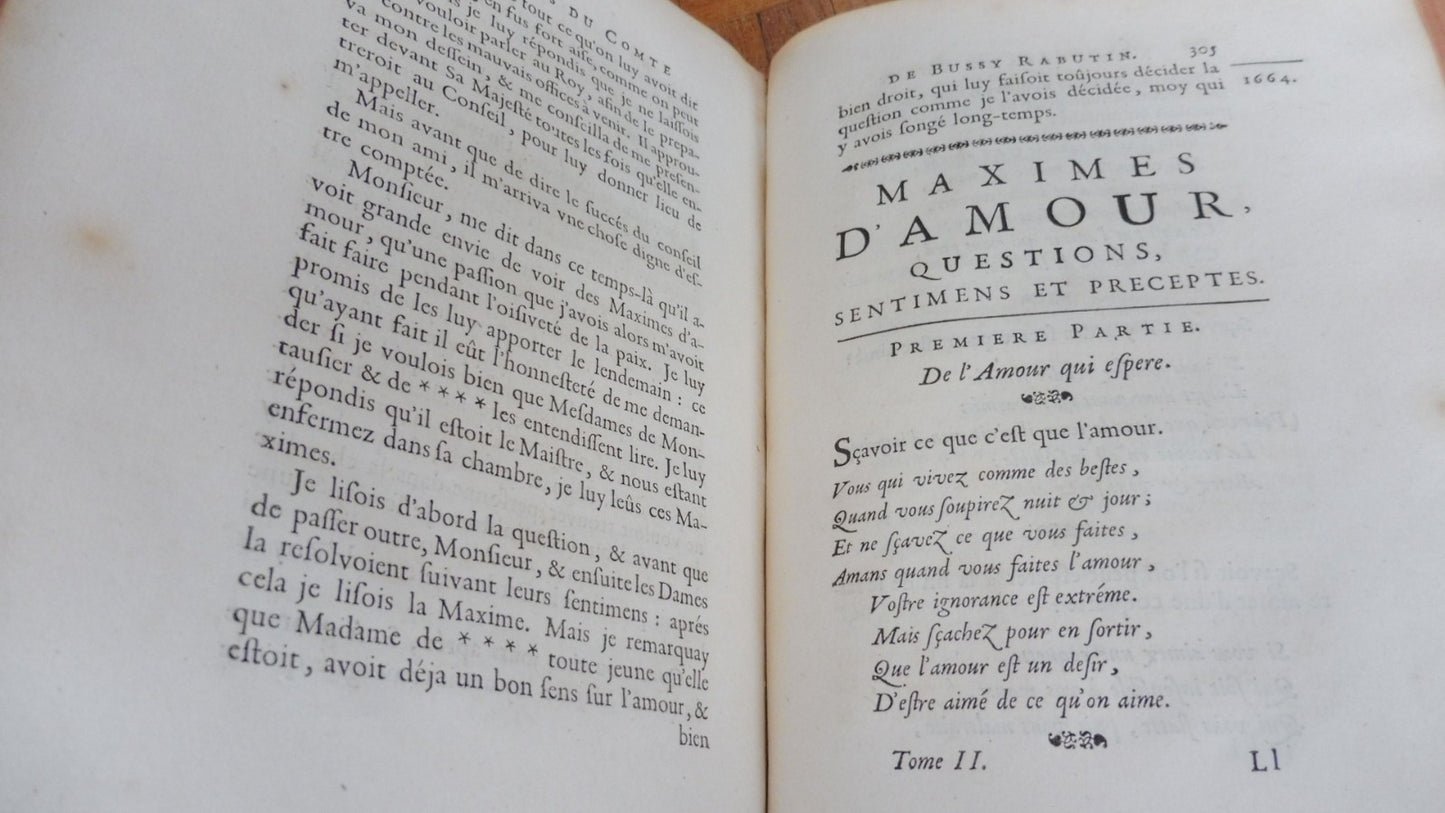 Mémoires de Roger Rabutin comte de Bussy 2/2 1696 EO