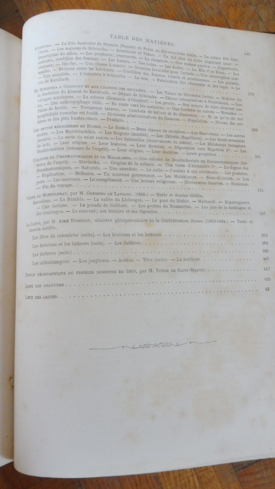 Le Tour du Monde. Année 1869 (E. Charton) 1869 2/2 INDE, ESPAGNE, ALASKA...