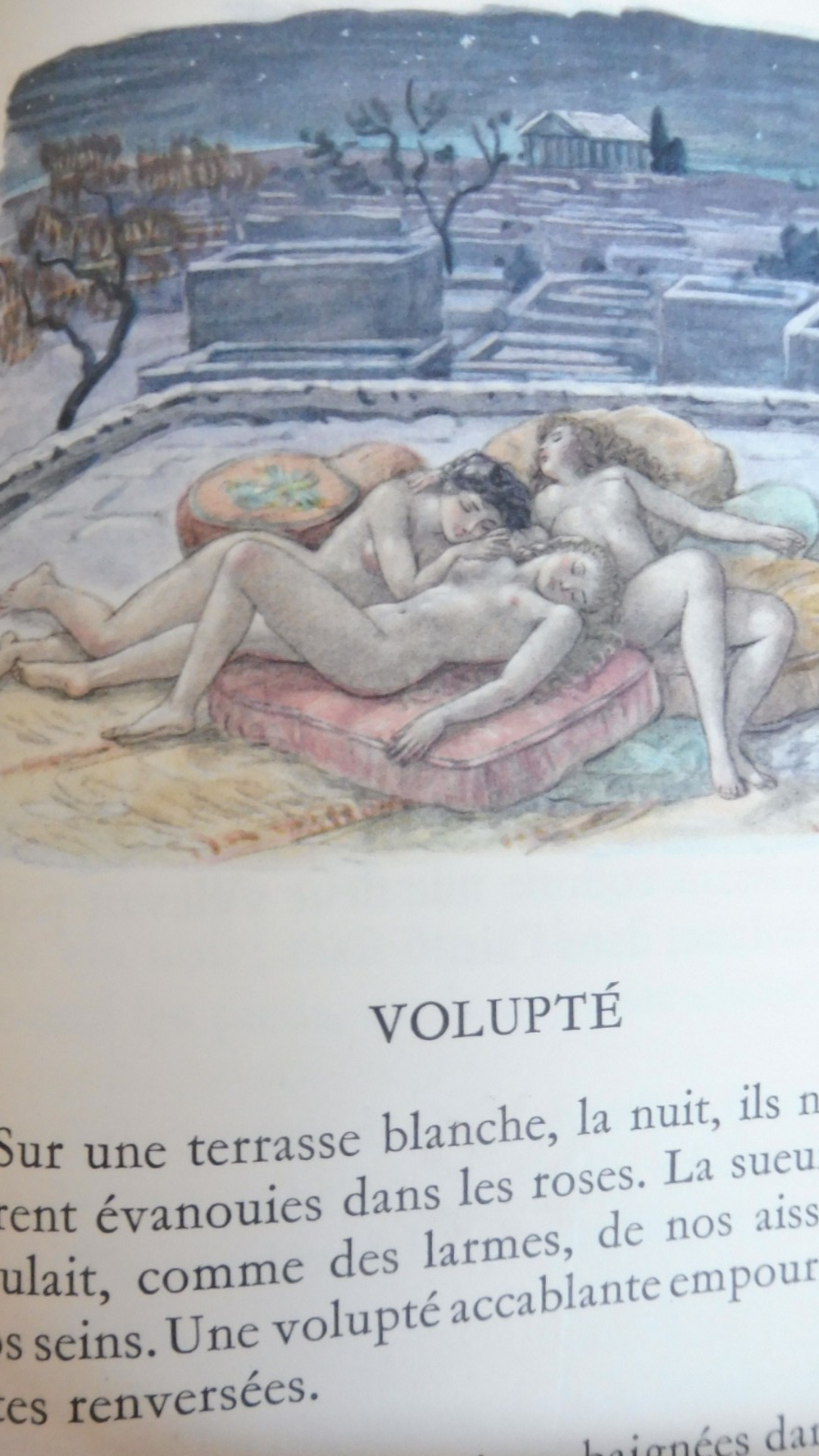 Les Chansons de Bilitis (Pierre Louÿs) 1943 illus. Bécat