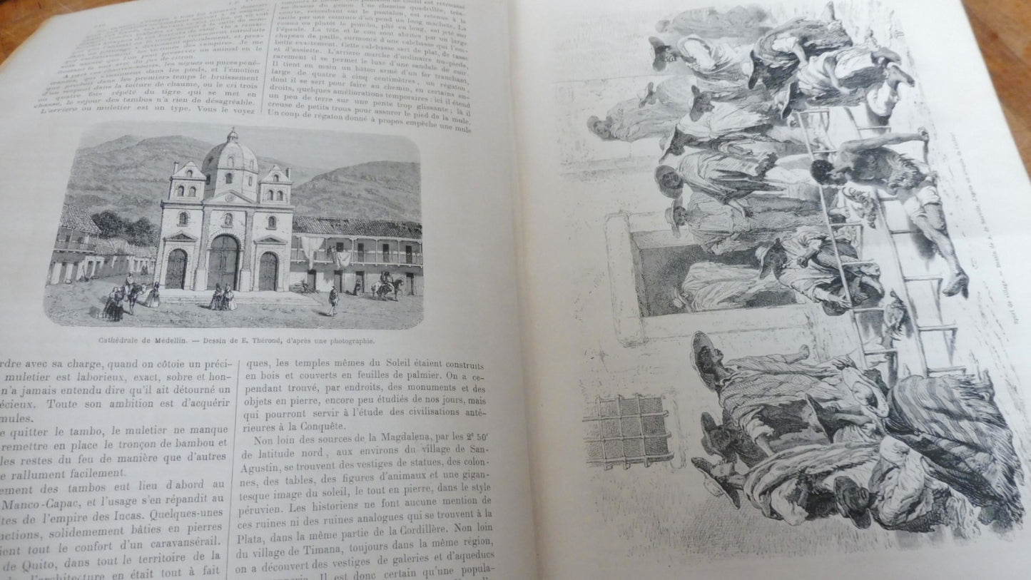Le Tour du Monde. Année 1872 (E. Charton) 1872 2/2 INDE, INDOCHINE, RUSSIE...