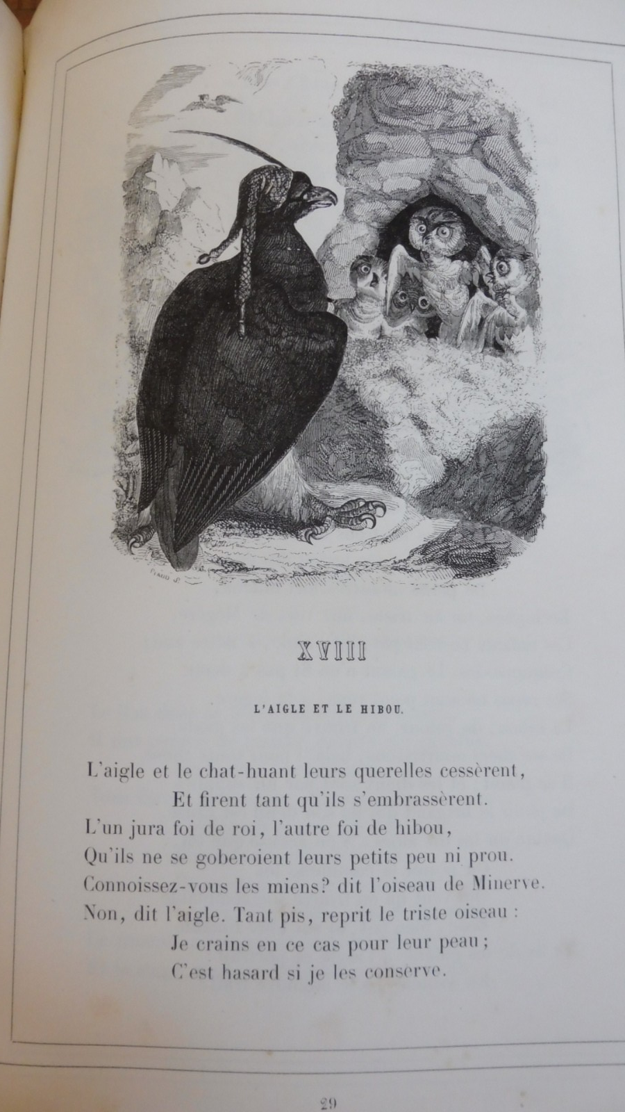 Contes de La Fontaine 1854 illus. Grandville