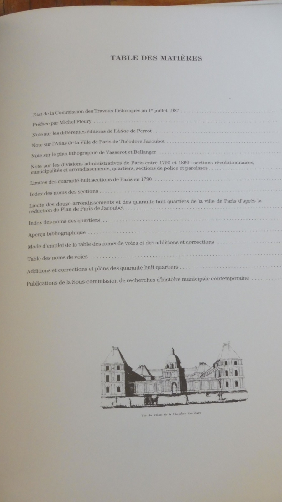 Petit Atlas pittoresque des quarante-huit quartiers de Paris (Perrot) 1987
