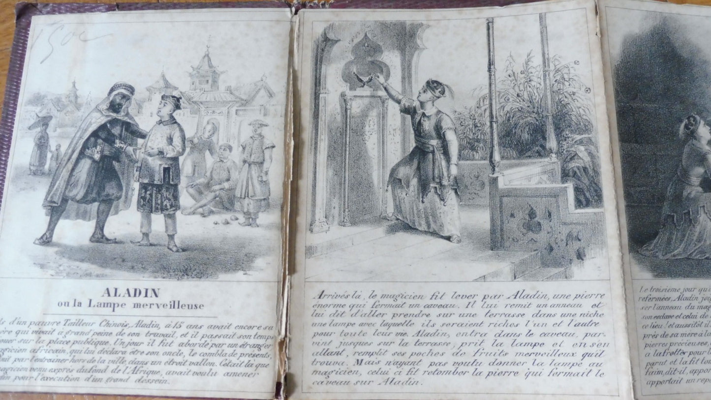 Les Mille et unes nuits. Scheherazade raconte au sultan s.d. 23 GRAVURES