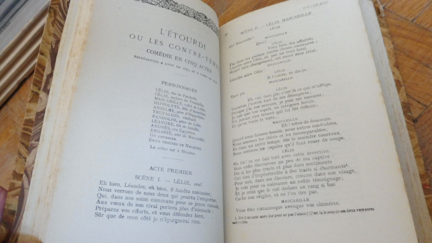 Oeuvres complètes de Molière 1921 3 vol.