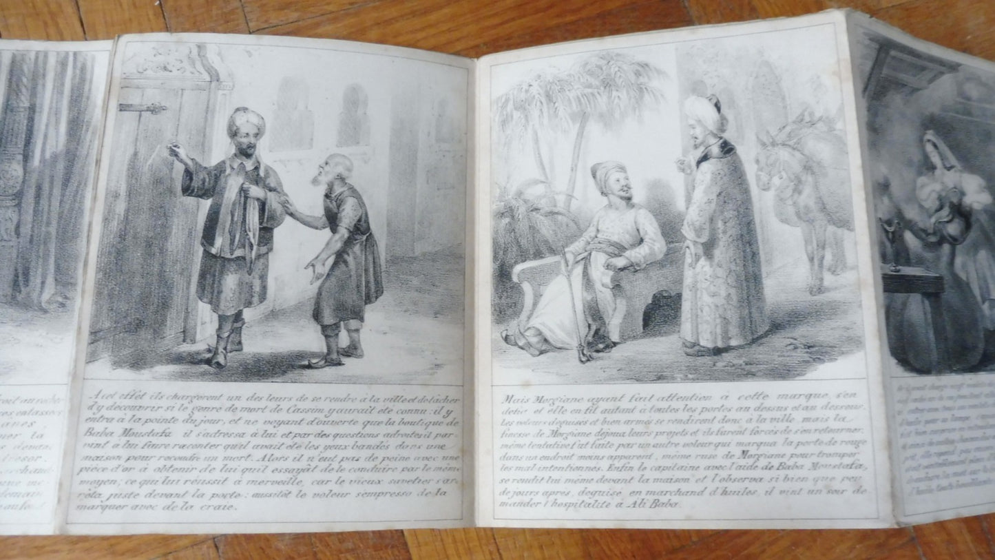 Les Mille et unes nuits. Scheherazade raconte au sultan s.d. 23 GRAVURES