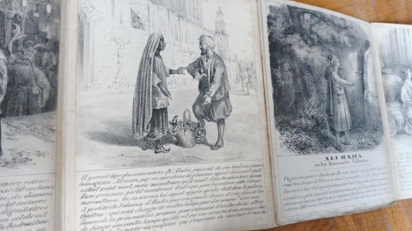 Les Mille et unes nuits. Scheherazade raconte au sultan s.d. 23 GRAVURES