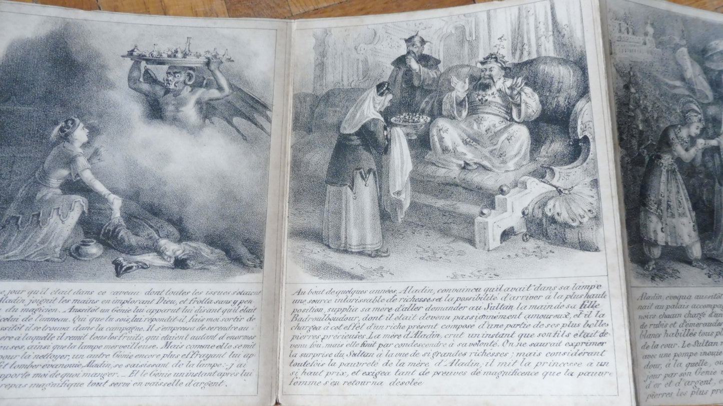Les Mille et unes nuits. Scheherazade raconte au sultan s.d. 23 GRAVURES