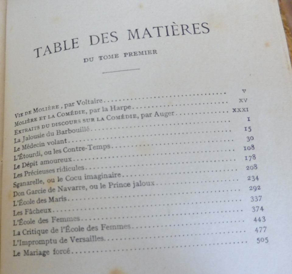 Oeuvres complètes de Molière 1921 3 vol.