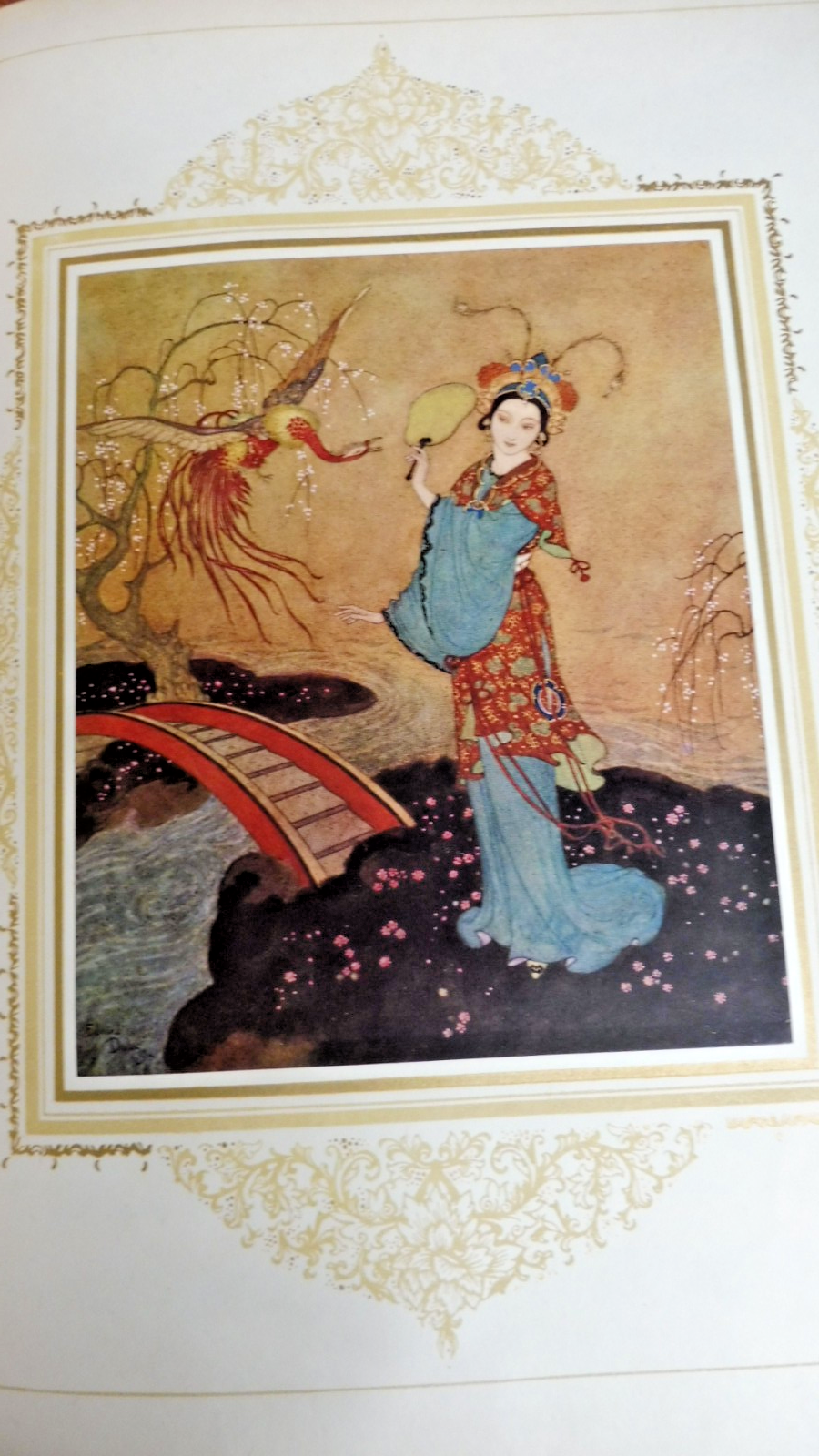 La Princesse Badourah 1914 illus. Edmond Dulac SIGNE JAPON