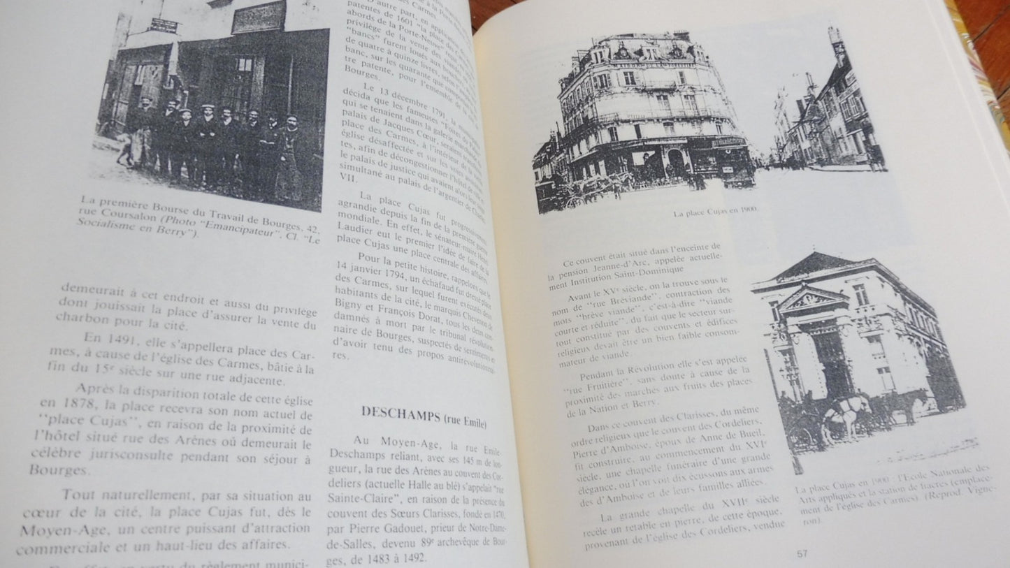 Bourges pas à pas (Roger Richet) repro 1984
