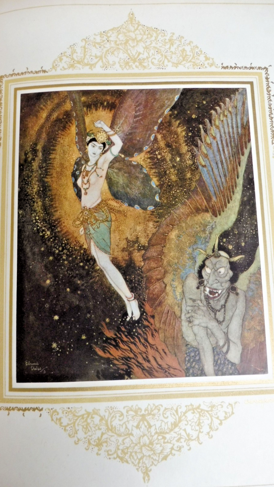 La Princesse Badourah 1914 illus. Edmond Dulac SIGNE JAPON