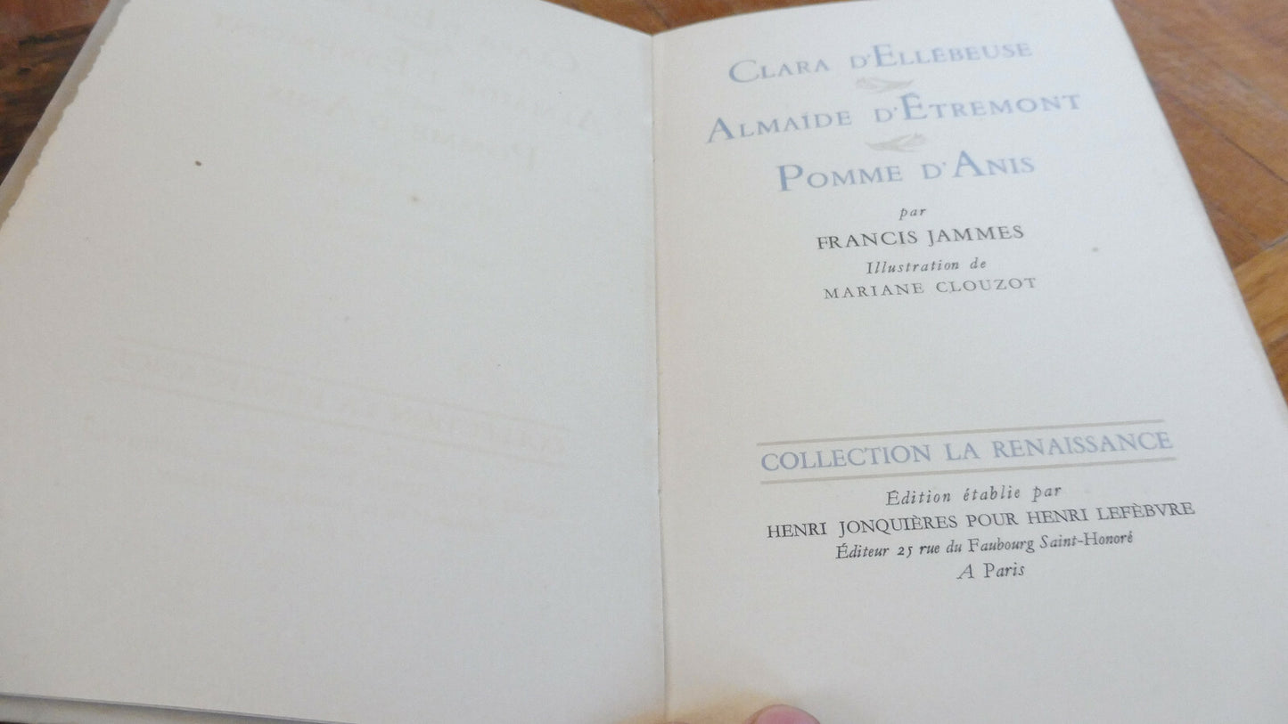 Clara d'Ellébeuse, Amlaide d'Etremont, Pomme d'Anis (F. James) 1942 NUMEROTE