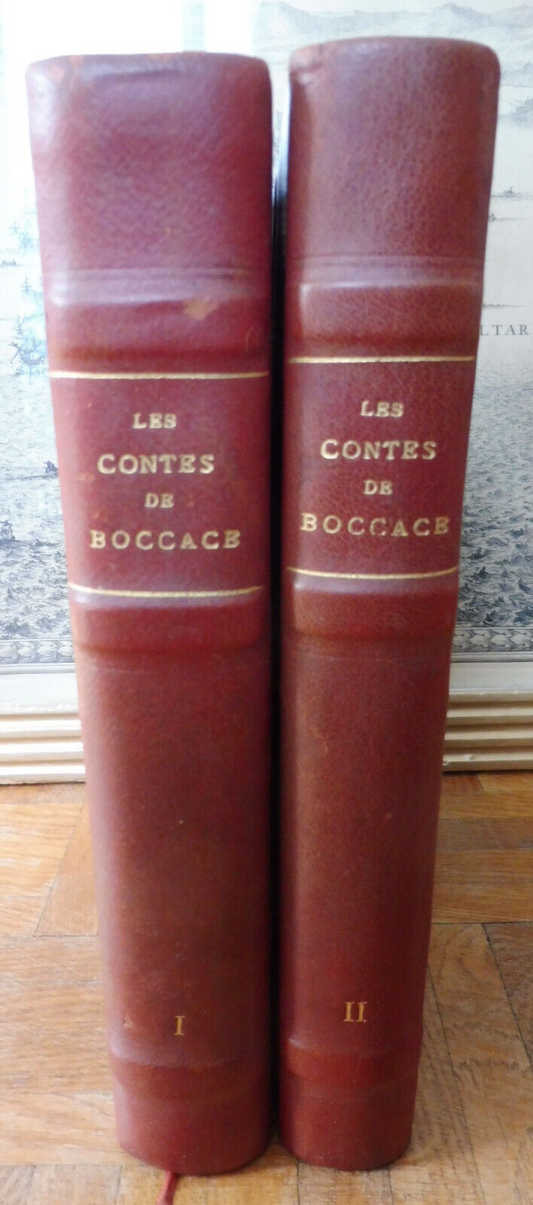 Les Contes de Boccace. Decameron 1934 NUMEROTE illus. Brunelleschi