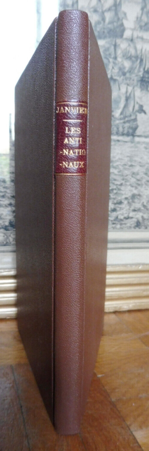 Les Antinationaux (Louis-Jospeh Janvier) 1884 HAITI RACISME