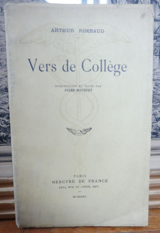 Vers de collège (Arthur Rimbaud) 1932 ENVOI