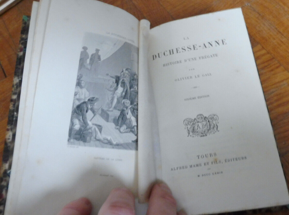 La Duchesse Anne. Histoire d'une frégate (Olivier Le Gall) 1879