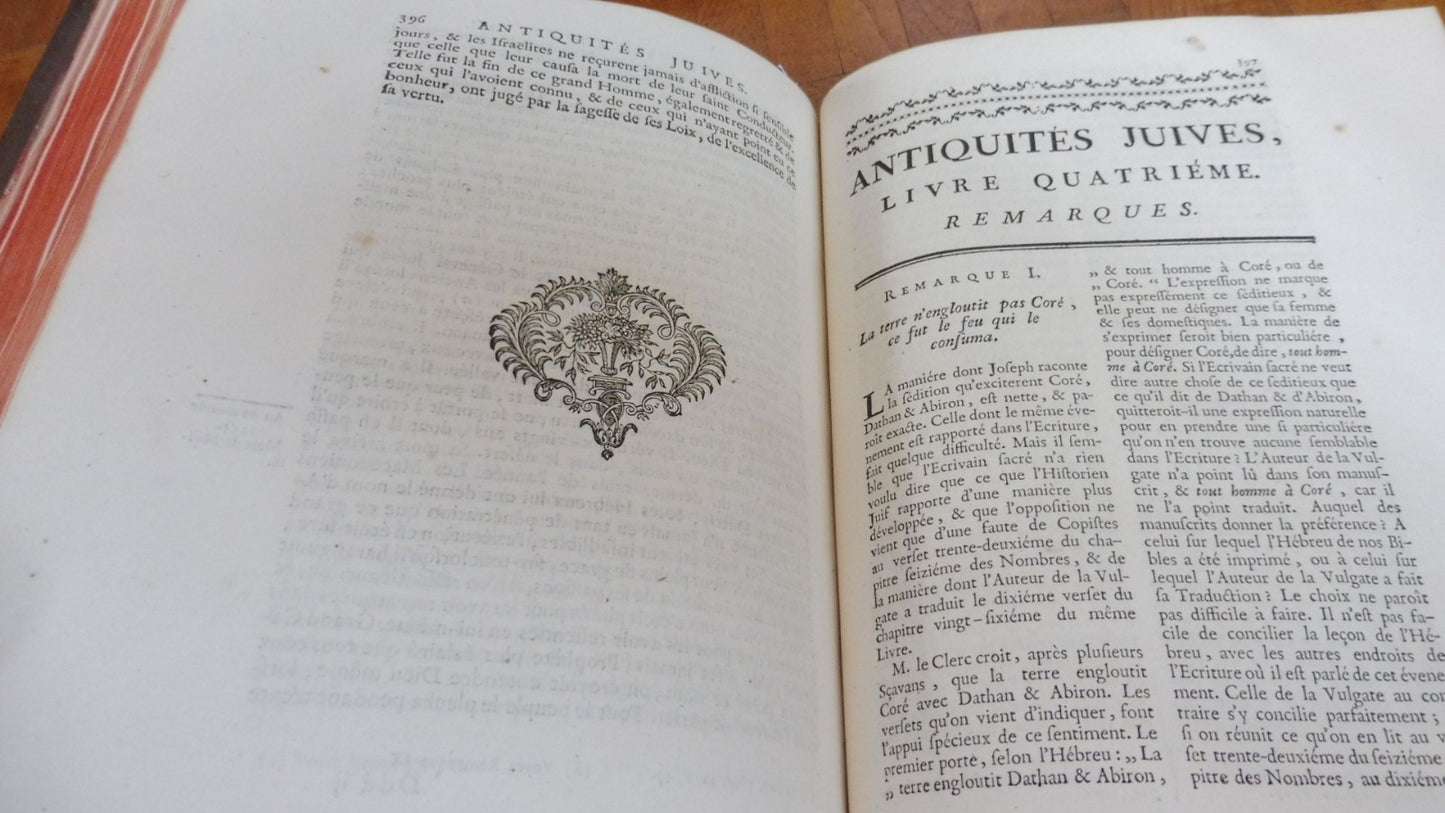 Nouvelle traduction de l'historien Joseph (Flavius Josephe) 1756-57 4/4