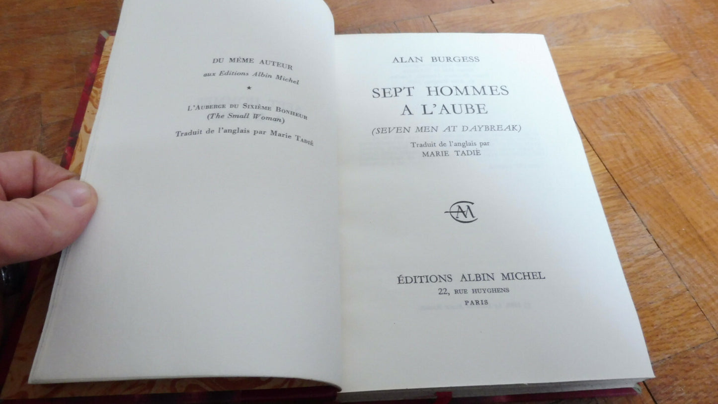 Sept hommes à l'aube (Alan Burgess) 1963 EO