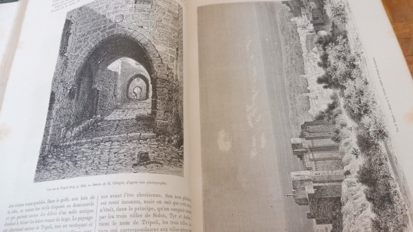 Le Tour du monde. Année 1880 (E. Charton) 1880 SYRIE, SUMATRA, AUSTRALIE...