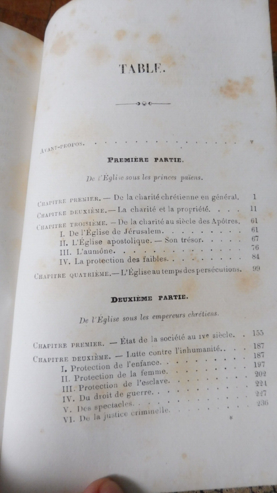 La Charité chrétienne dans les premiers siècles de l'Eglise (De Champagny) 1854