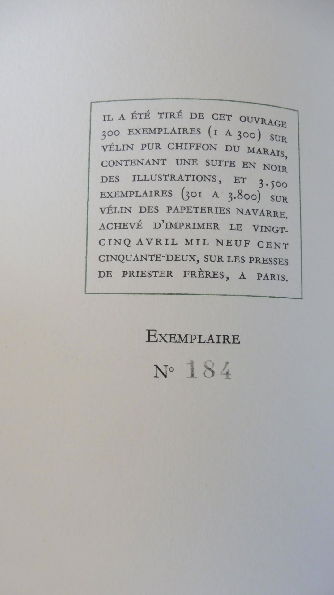Toi et moi (Paul Géraldy) 1952 illus. Grau Sala VELIN