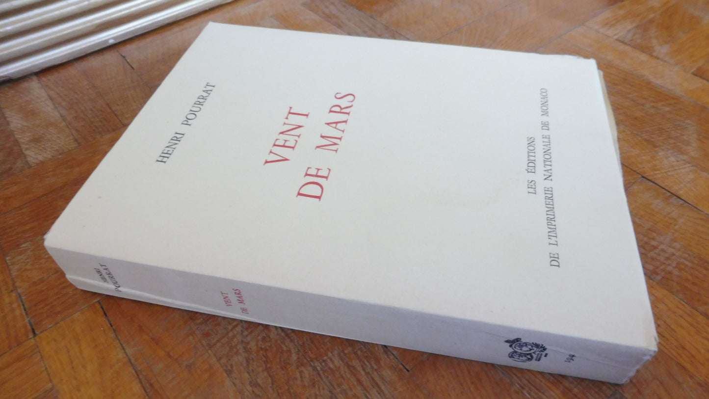 Vent de mars (Henri Pourrat) 1952 VELIN