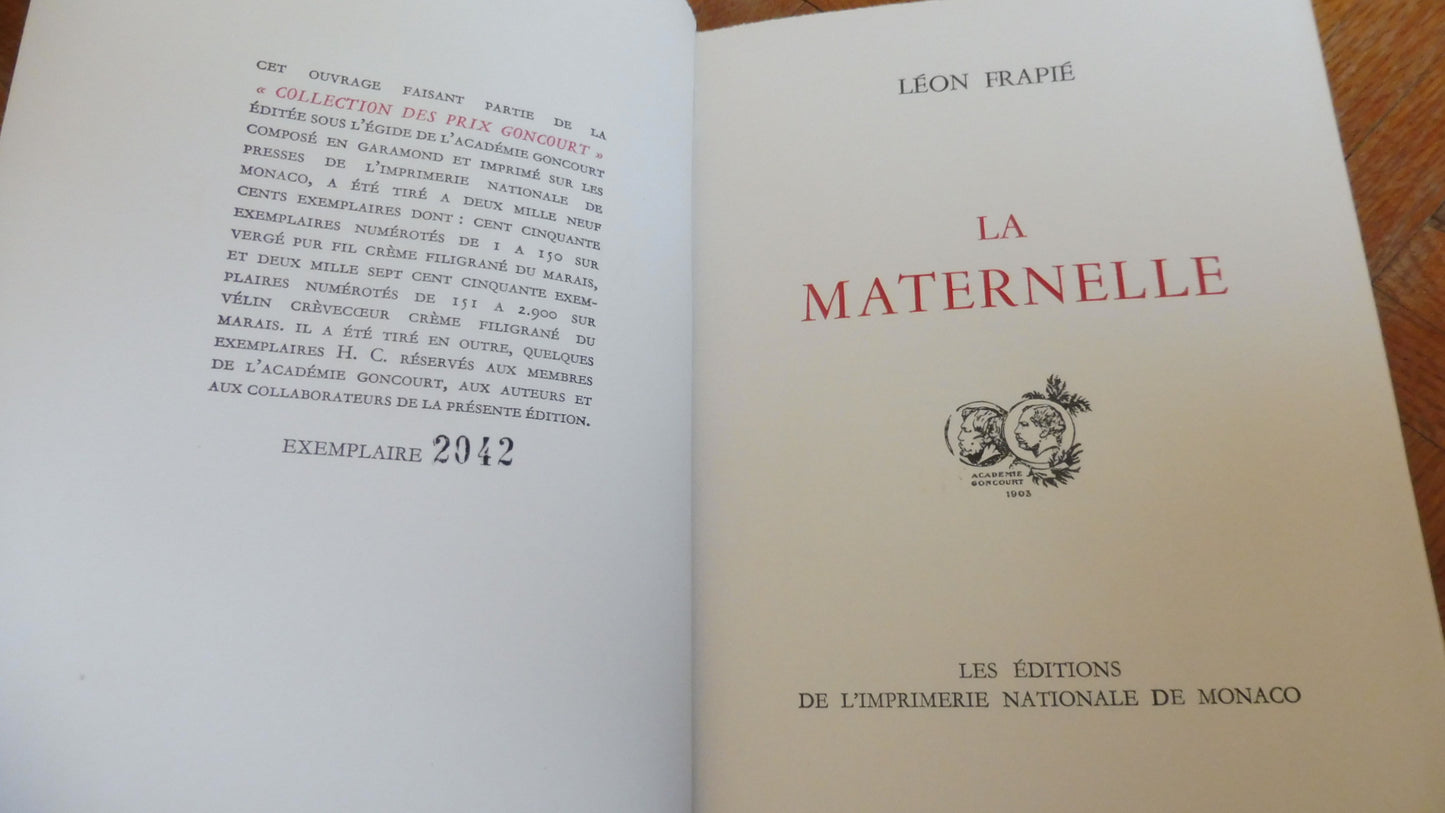 La Maternelle (Léon Frapié) 1950 VELIN