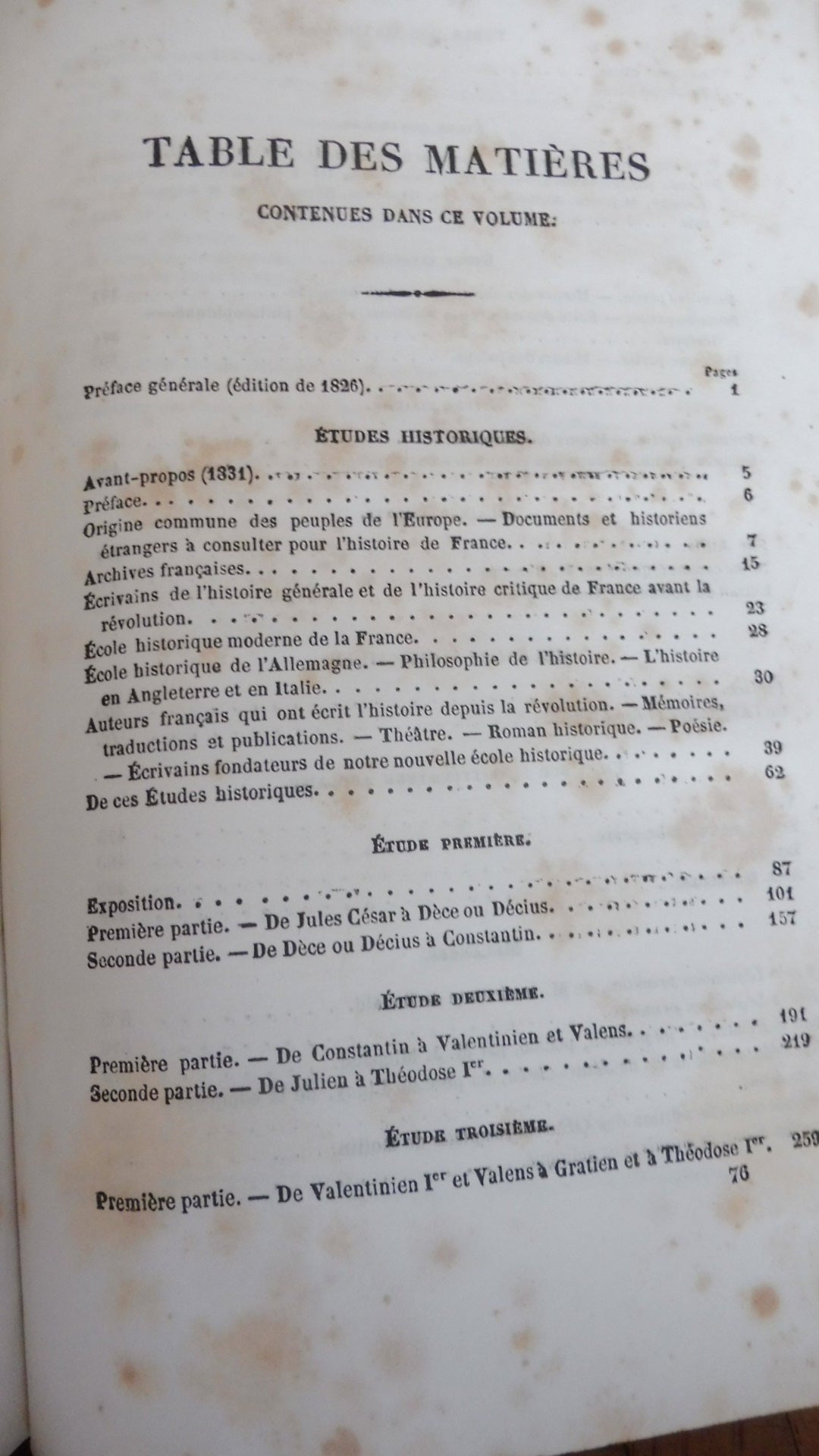 Etudes historiques (Chateaubriand) s.d.