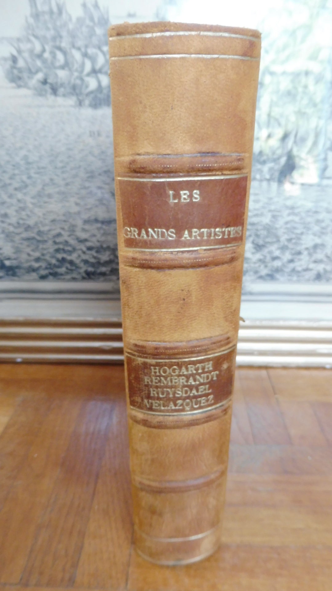 Hogarth, Rembrandt, Ruysdael, Velasquez (Benoit...) c.a. 1904 4 tomes en 1 vol.