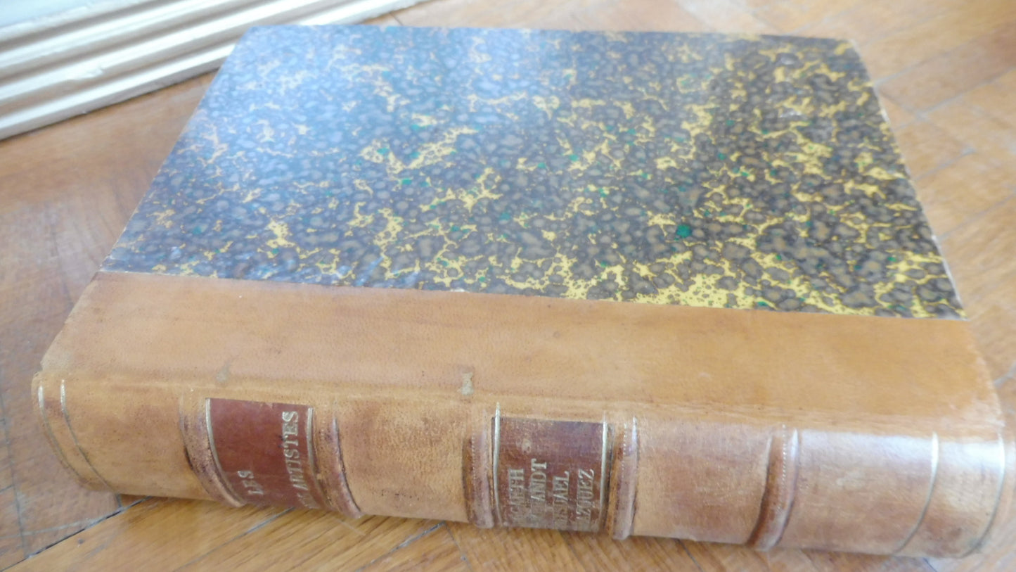 Hogarth, Rembrandt, Ruysdael, Velasquez (Benoit...) c.a. 1904 4 tomes en 1 vol.