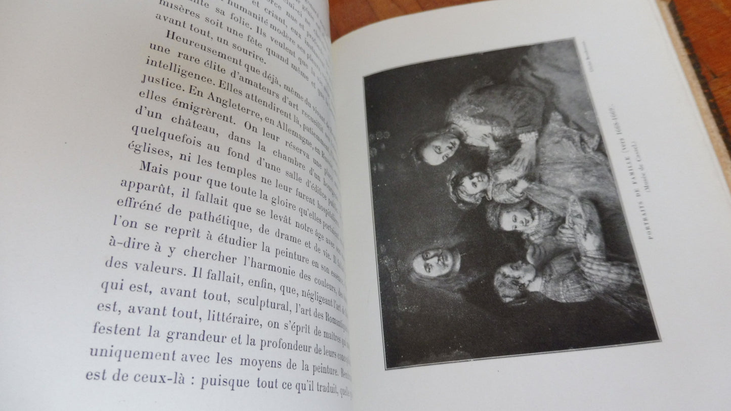 Hogarth, Rembrandt, Ruysdael, Velasquez (Benoit...) c.a. 1904 4 tomes en 1 vol.